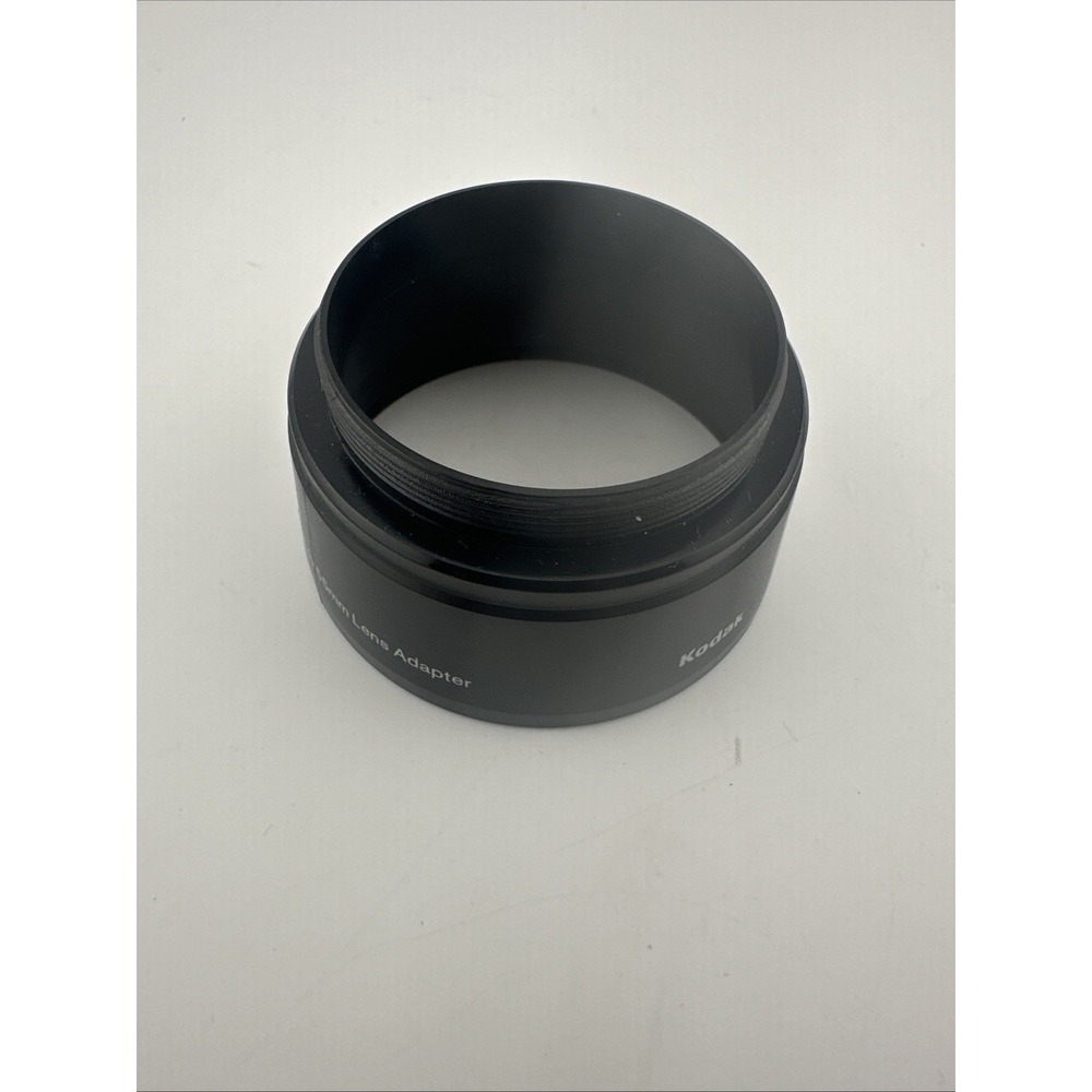 Kodak Lens Adapter 45.5mm to 55mm Step Up Ring Black Camera Filter Accessory